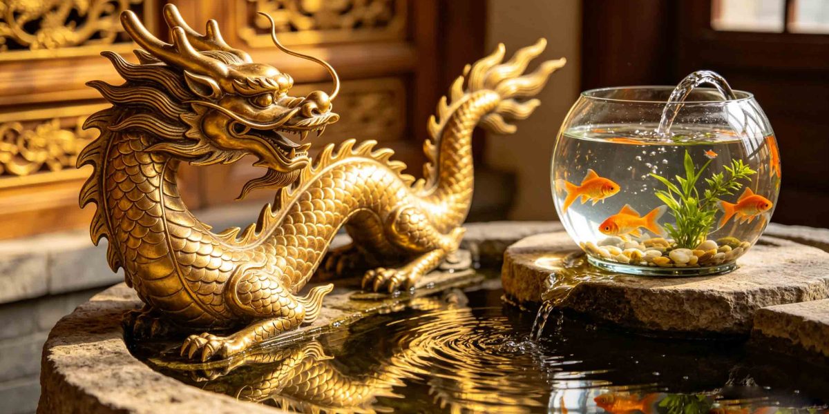 Feng shui dragon placement directions: east, southeast wealth corner, home layout guide