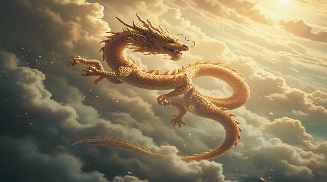 chinese mythology figurine mythical dragon