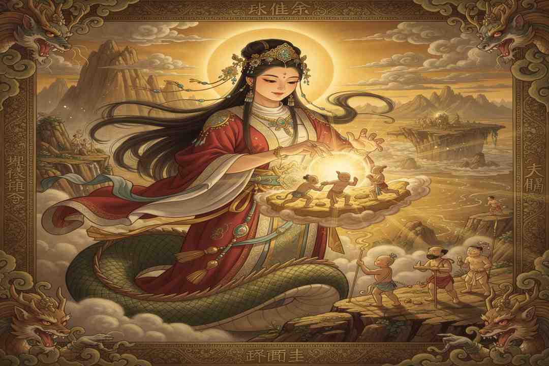 chinese mythology nuwa concepts
