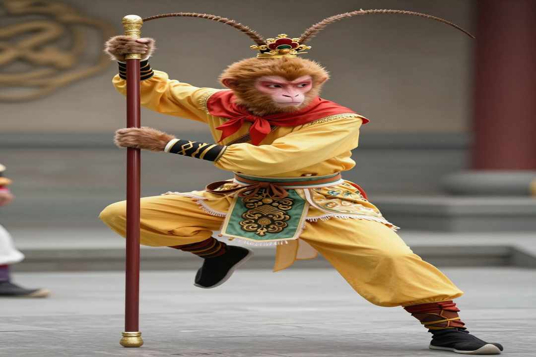 chinese mythology sun god monkey king warrior