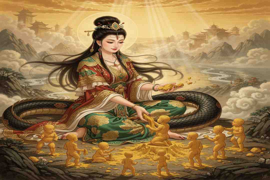 chinese mythology temple concepts