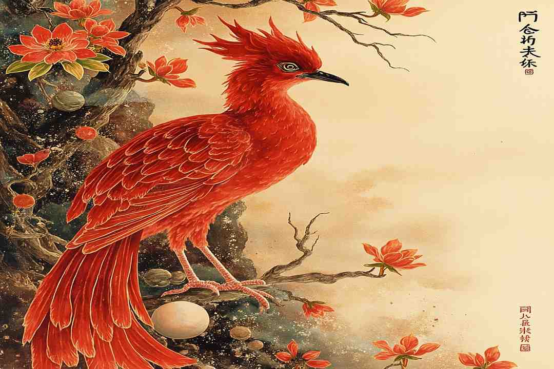 chinese mythology vermilion bird effectively