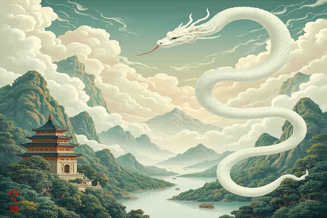 chinese mythology white snake spirit concepts