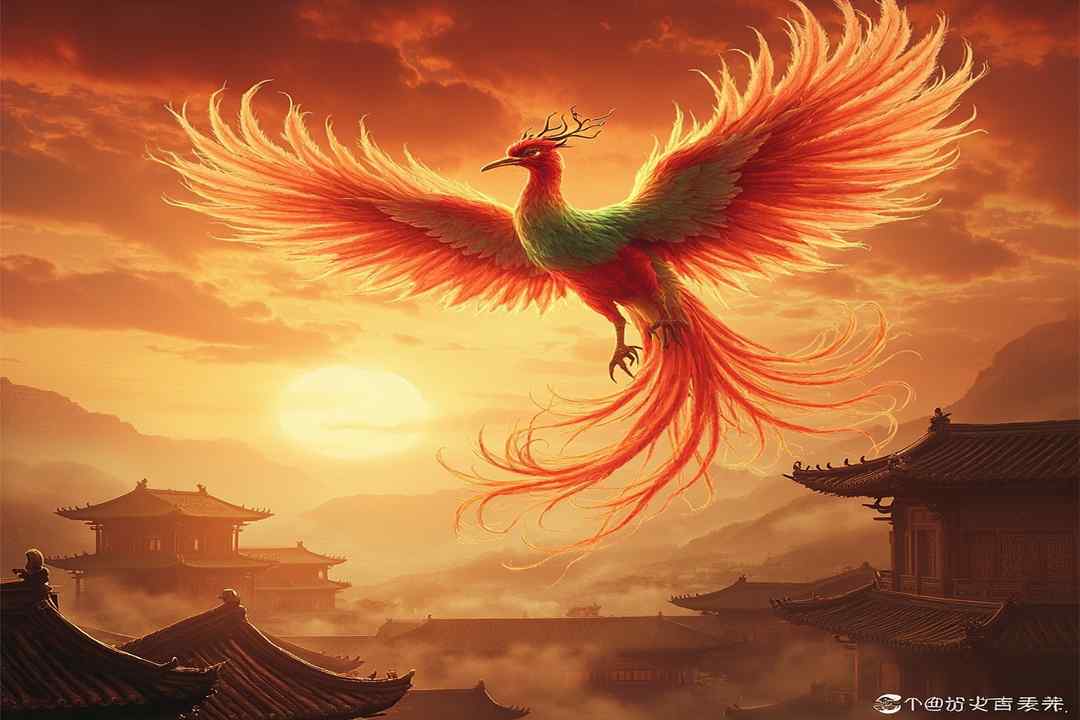 chinese mythology legend of phoenix phoenix illustration 1