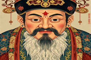chinese mythology ancestor worship symbolic detail