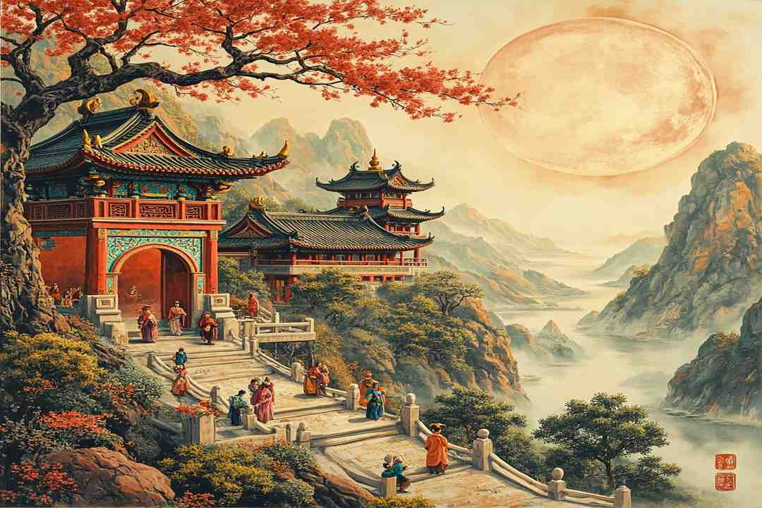 chinese mythology sacred places effectively