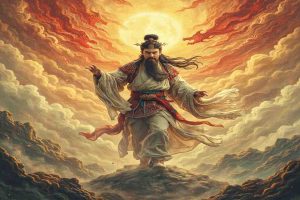 chinese mythology school project main legend scene