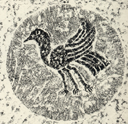 Three-legged crow motif used to introduce the Chinese sun crow story
