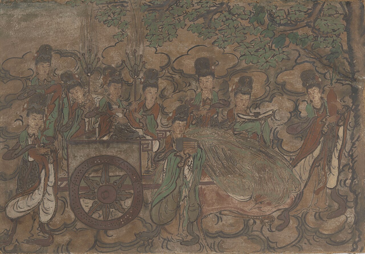 Xiwangmu Chinese art supporting the section about source tradition, Kunlun setting, and practical comparison
