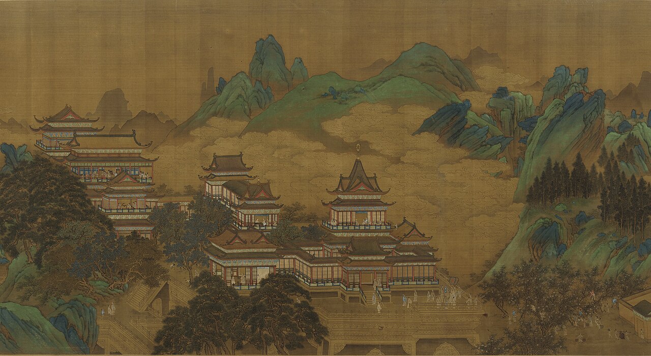 Chinese mythology mountain supporting the later section about symbolic objects, later retellings, and scope boundaries