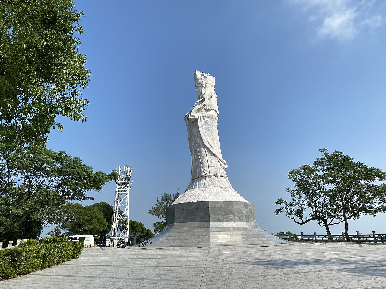 mazu chinese sea goddess mythology opening scene showing Mazu statue