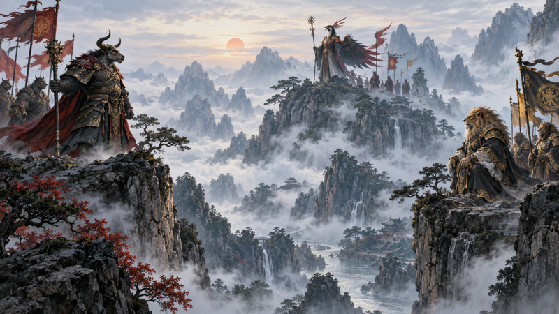 Chinese Mythology Demon King: A Journey to the West Reading Guide